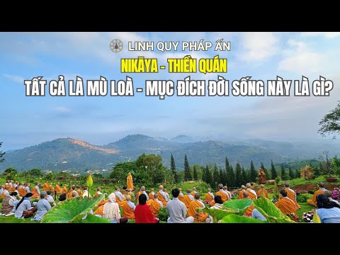 NIKAYA Thiền Quán - Tất Cả Là Mù Loà - Mục Đích Đời Sống Này Là Gì? **