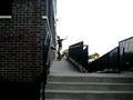 nollie heel manual kickflip + stairs