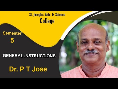 S5 - General Instructions - Principal
