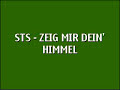  STS Steinbaecker Timischl Schiffkowitz Austropop Zeig mir dein Himmel German Deutsch S.T.S.