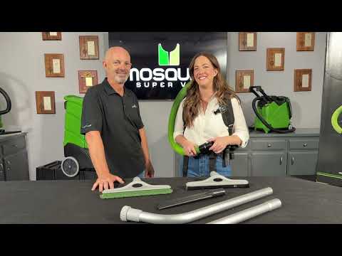 Youtube External Video Quick Start Guide for the Mosquito Backpack Vacuum.