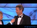 november 18, 2008 season 6 episode 52 hugh laurie and ellen chats about moving to the usa. then hugh gets into the dunk tank for charity.