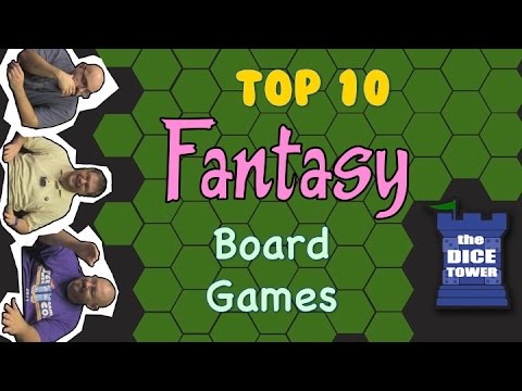 ten - Tom Vasel, Sam Healey, and Zee Garcia take a look at their favorite fantasy themed board games. Buy great games at http://www.coolstuffinc.com Find more reviews and videos at http://www.dicetower...