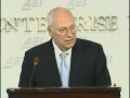 (Part 2/4) Dick Cheney's Bush-Era National Security Speech at AEI (American Enterprise Institute)