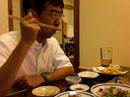 Mr. Watanabe is one of my friends. Today, we went to dinner tonight. He is very shy.Come join us.