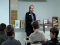 billy harper speaks to a high school government class at ballard memorial high school
