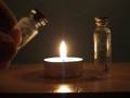 Wasserelektrolyse in 2 Ampullen Water electrolysis in 2 ampo