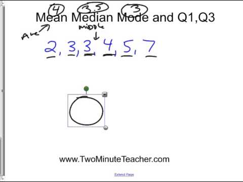 how to determine q1 and q3