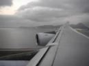 landing on Hong Kong International Airport