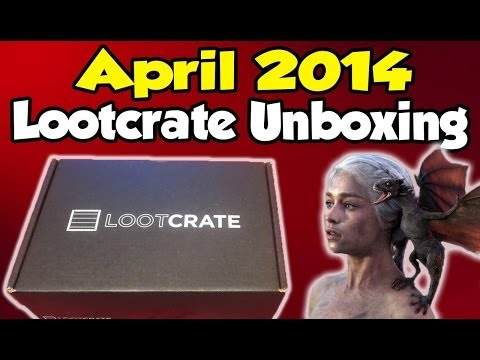 LOOT!!! - I unbox April's Loot Crate that has a theme of 'Dragons' or