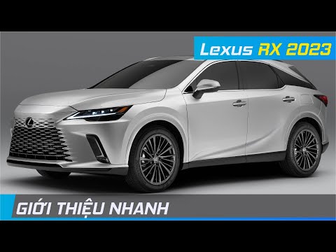Giới thiệu Lexus RX 2023 | Sự tiến hoá của “Thiết kế Con suốt”, điện khí hoá hệ truyền động | XE24h