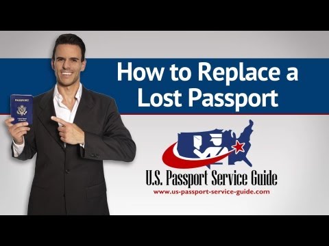 how to apply for lost passport
