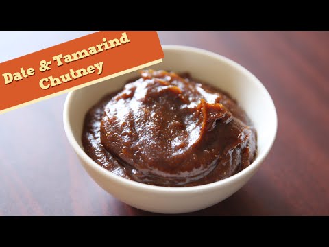 Date And Tamarind Chutney | Quick Vegetarian Dip Recipe | Divine Taste With Anushruti