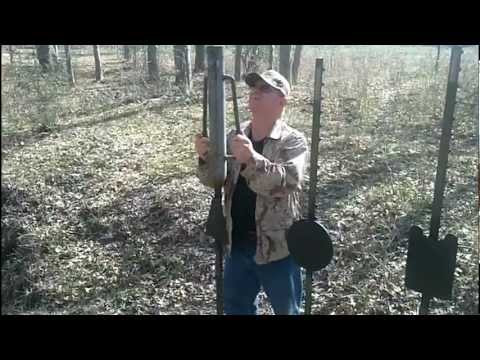 plinking - How I made some steel targets for plinking with the .22 cal.