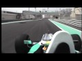 First F1 laps of Yas Marina