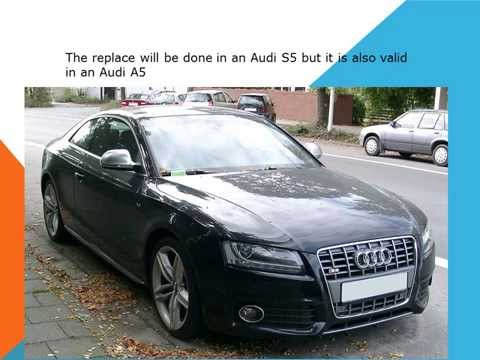 Audi A5 How to replace pollen filter cabin filter