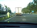 Accidente en la autovía Cantabria-Asturias Accidente en la autovía Cantabria-Asturias