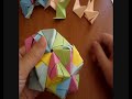 Origami Icosahedron and Cube