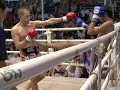 Kieran (Tiger Muay Thai) wins by 3rd round KO @ Bangla Stadium