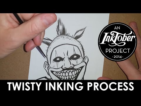 how to draw twisty the clown