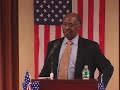 part 2 - dr. william barclay allen, preeminent civil rights scholar, professor of political philosophy at michigan state university.  he erved on the national council for the humanities and as chairman and member of the united states commission on civil rights.   

dr allen's speech is very inspiring.
