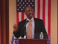 part 2 - dr. william barclay allen, preeminent civil rights scholar, professor of political philosophy at michigan state university.  he erved on the national council for the humanities and as chairman and member of the united states commission on civil rights.   

dr allen's speech is very inspiring.