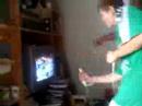 Lucas et Cyril � la boxe sur Wii!