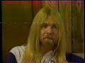 GREGG ALLMAN INTERVIEW @ Saenger Theater New Orleans 1982
