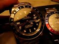 Rolex GMT Master II Compared Real and FAKE Part 1 of 3