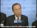 maximsnewsnetwork: 24 september 2009 - untv: united nations media stakeout: mr ban ki-moon, mr bernard kouchner, mr ta�b fassi-fihri, mr michael douglas hold a press point following the opening session of the conference on facilitating the entry into force of the comprehensive nuclear-test-ban treaty at united nations headquarters in new york city. maximsnewsnetwork: news network for the united nations and the international community. see: www.maximsnews.com. 