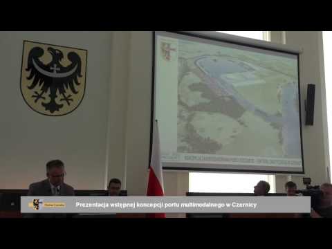 Click to View : Prezentacja wstępnej koncepcji portu multimodalnego w Czernicy Wrocław 3 sierpnia 2016 roku