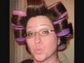 Hair Straightening using Curlers ~ My first try!!