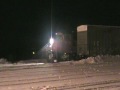 CN 561 a la gare de Mont-Joli.Qc, SUB Mont-Joli.Qc.(Lundi, 28/12/2009 vers 17:30 pm).