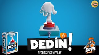 Dedín + 2 Expansões Grátis (Botão Gominha e Botão Nuclear) - Jogo de Cartas  - Papergames