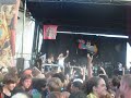 warped tour 09 Houston,TX Chiodos part 1