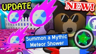 New Mythic Meteor Supreme Star Update Code Roblox Bee