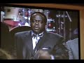 Cedric at Bernie Mac Funeral
