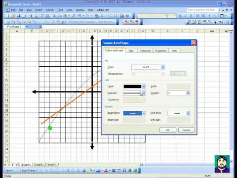 how to draw x y z graph in excel