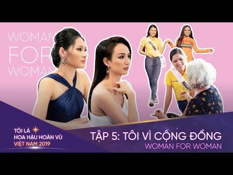 0 Tập 5 Tôi là Hoa hậu Hoàn vũ Việt Nam 2019 đầy cảm xúc với các dự án cộng đồng ý nghĩa