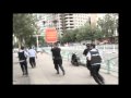 Police shot dead 2 Uyghur men in the front of running camera