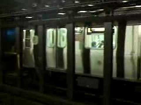 MustangFan424 - This is a video I took of a R143 L train coming into Graham Ave and leaving on the Manhattan Bound Side of the station.