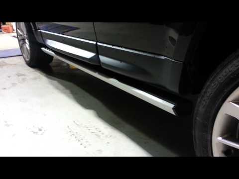 range rover eletric side step install