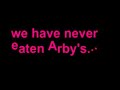 Arby’s Commercial
