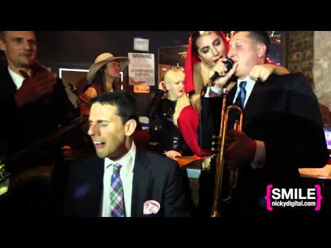 VIDDING AROUND: Lady GaGa & The Brian Newman Quartet at Magic Monday