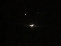 Moon, Venus, Jupiter on December 1st 2008 Moon, Venus, Jupiter on December 1st 2008