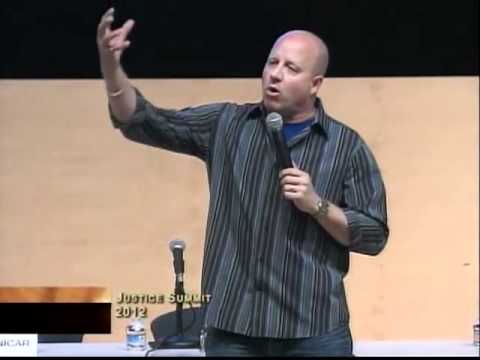 Comedian Mark Lundholm, 2012 Justice Summit