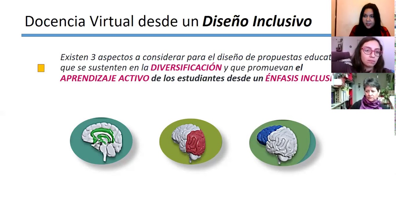 Docencia Virtual desde un Diseño Inclusivo