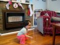 Zahra dancing to Ministry of Sound