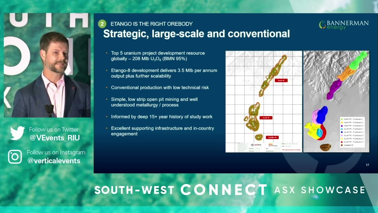 Brandon Munro presents at South-West Connect ASX Showcase | Uranium | BMN | BNNLF