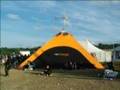 Orange Gotwind REcharge pod - Glastonbury 2008